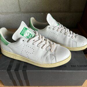 Adidas x Raf Simons Stan Smith White Green 2015 Size 9